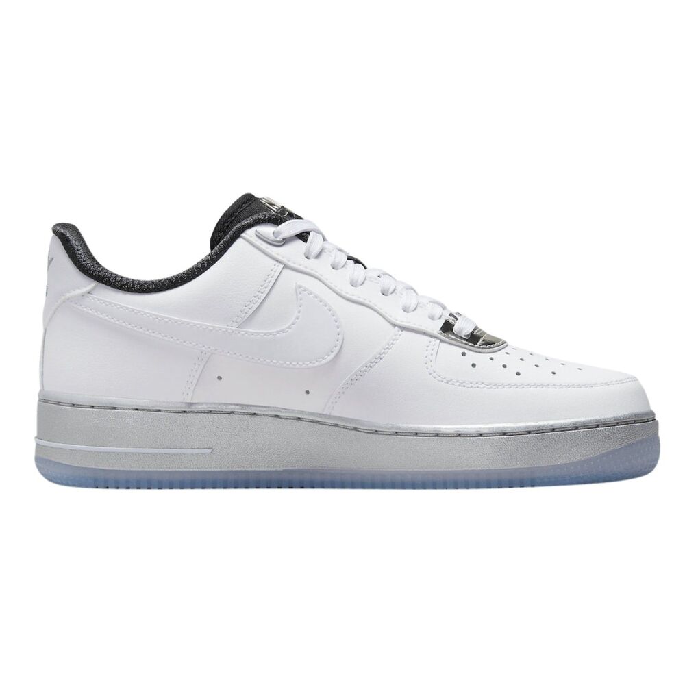 Nike Air Force 1 ’07 SE ‘White Metallic Silver’ DX6764-100 - Size 6 Women - Picture 4 of 10